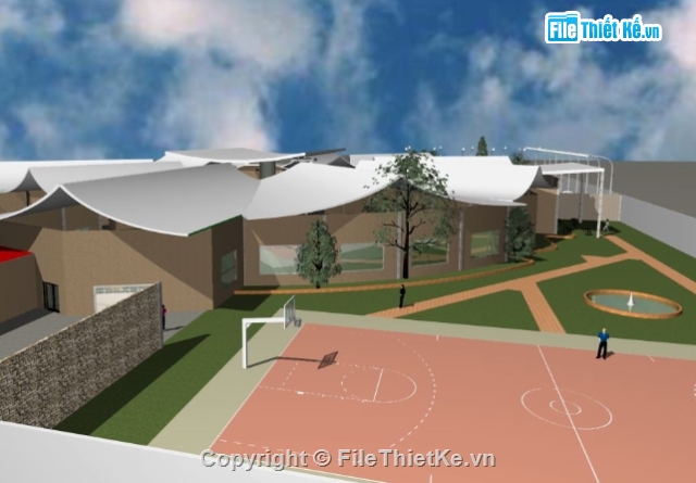 3d chi tiết,khu công nghiệp,dự án